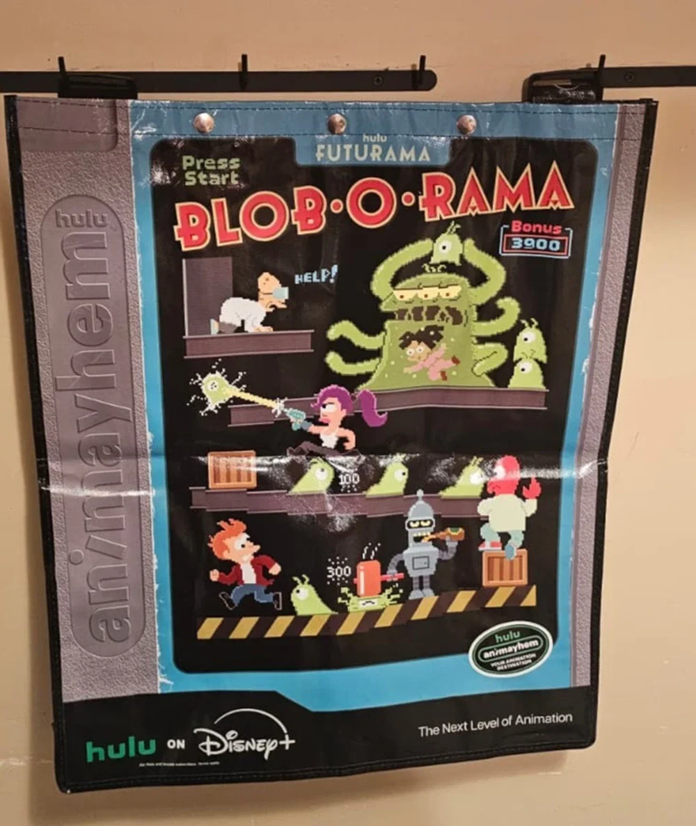 SDCC 2026 Backpack Bag Futurama Hulu San Diego Comic Con